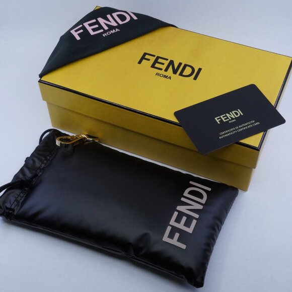 Fendi FE50057I 057 Eyeglasses Beige 52mm Cat Eye Frame - Picture 10 of 10